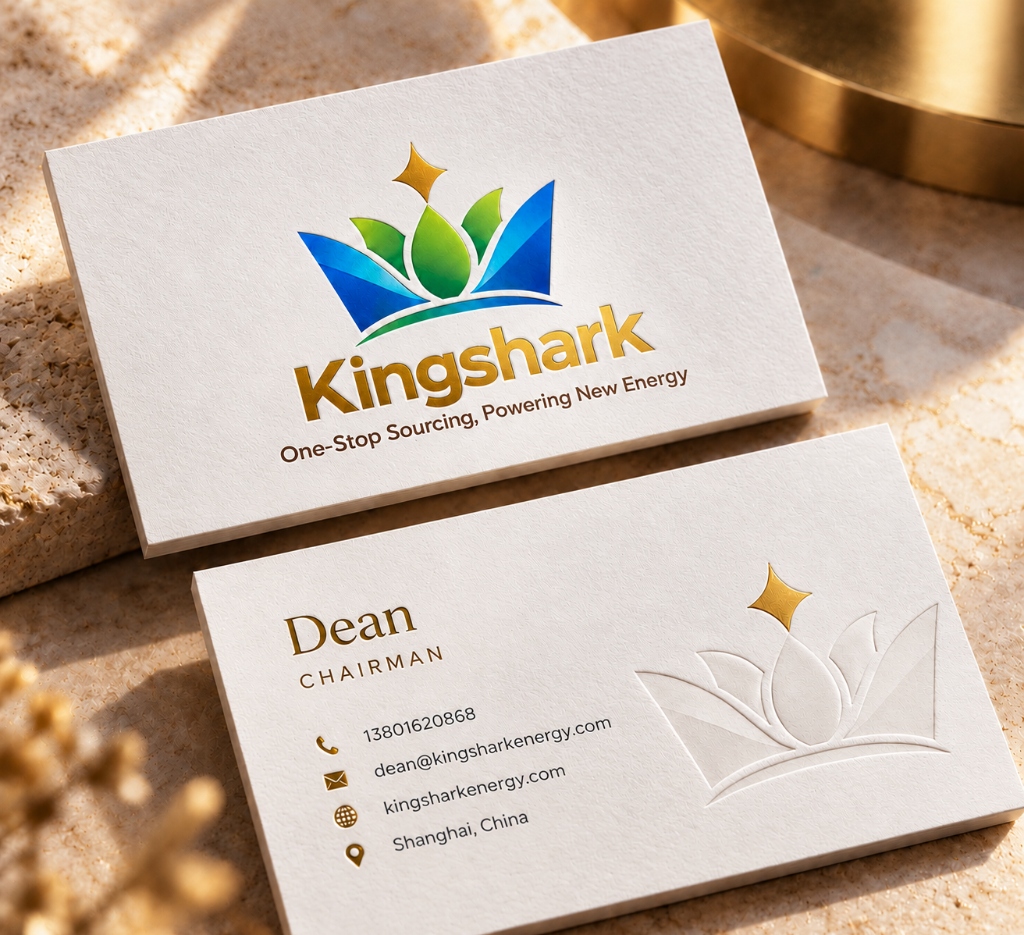 Dean Kingshark Energy Official Business Card