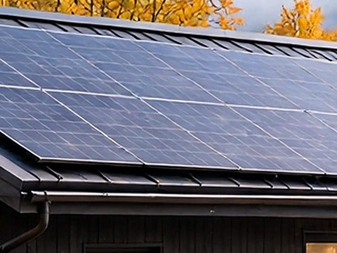 Rooftop solar and wind arrays